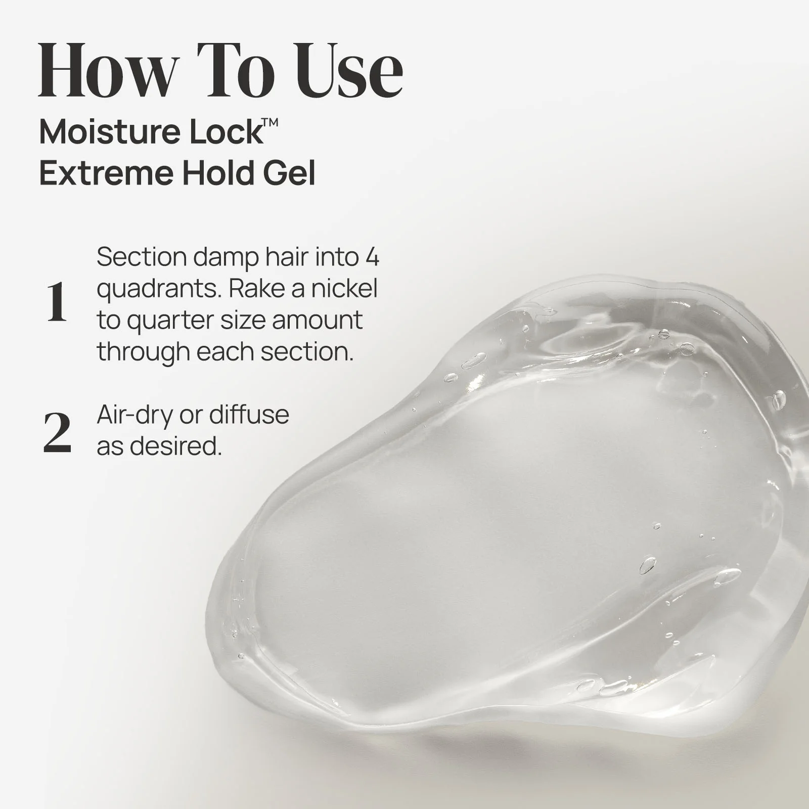 Moisture Lock® Extreme Hold Gel - Image 5